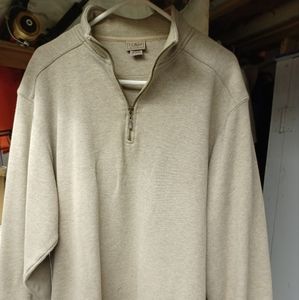 L.L.Bean half zip sweater